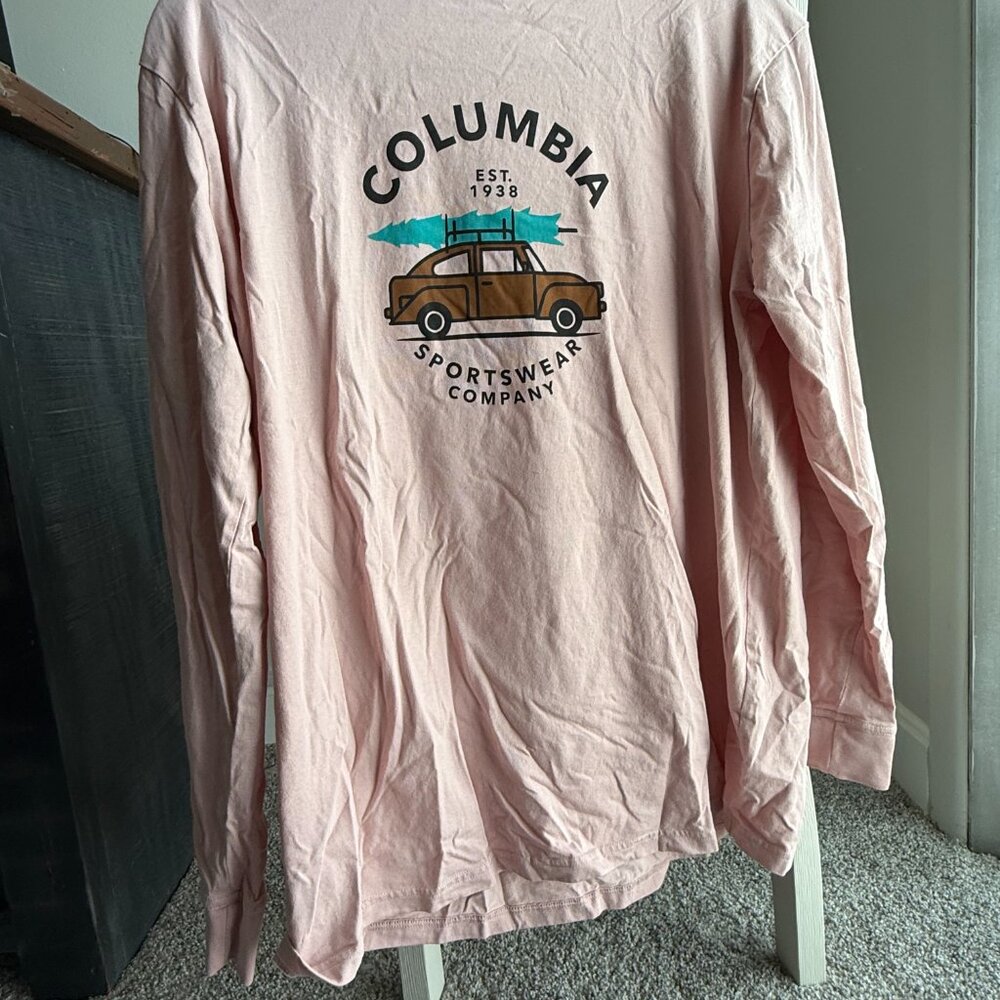 XL Columbia long sleeve tee
